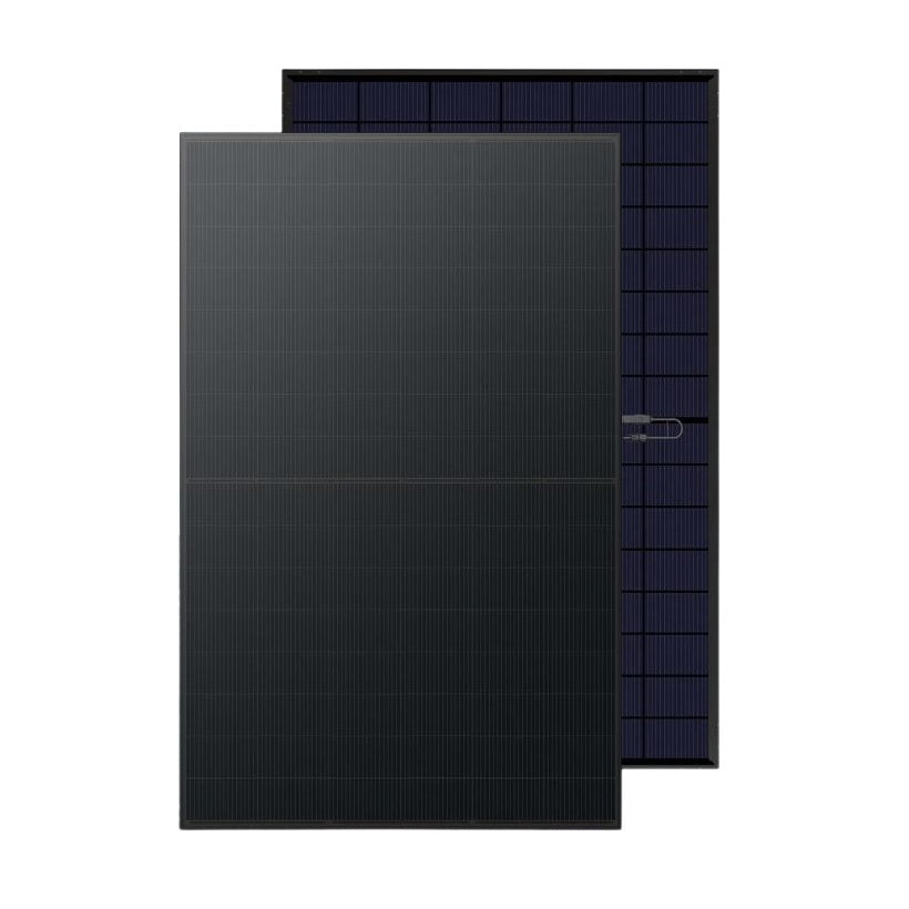 Saulės modulis Emrys Solar Onyx HJT G12R Bifacial Full Black 470W