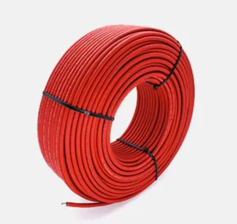 Kabelis PNTECH PV1-F (1x4 mm, red, 1 roll / 500 m)