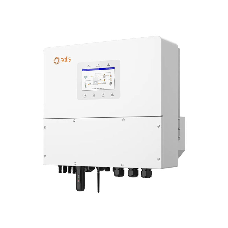 Hibridinis inverteris Solis 15kW, trifazis, 4 Mppt, ekranas, Wifi