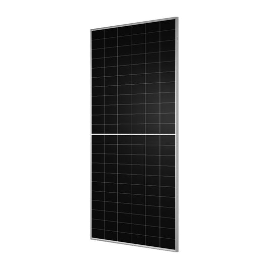 TW Solar 725W fotovoltinis modulis, perpjautas, N tipo, 33 mm, sidabrinis rėmelis, TW-PVCON01 jungtis, 1400 mm laidas