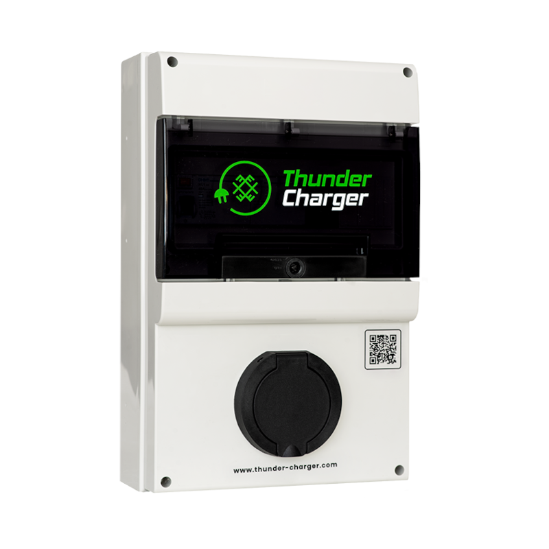 EV įkrovimo stotelė Thunder Charger WallBox 22kW W-XX-3-T2-S (socket)