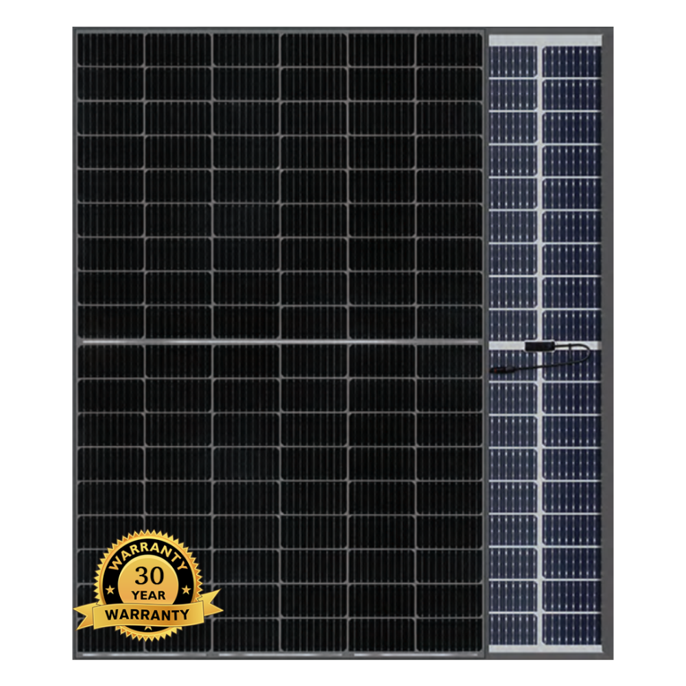 Saulės modulis Emrys Solar Onyx ES430M54-NT2-BF Bifacial Full Black