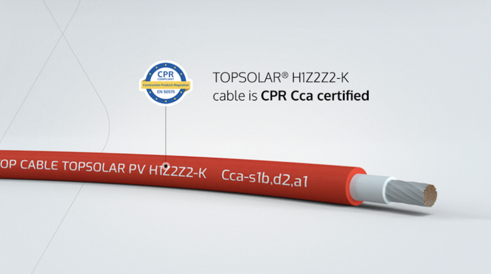 Kabelis Top Cable TOPSOLAR PV H1Z2Z2-K (1x4 mm, red)
