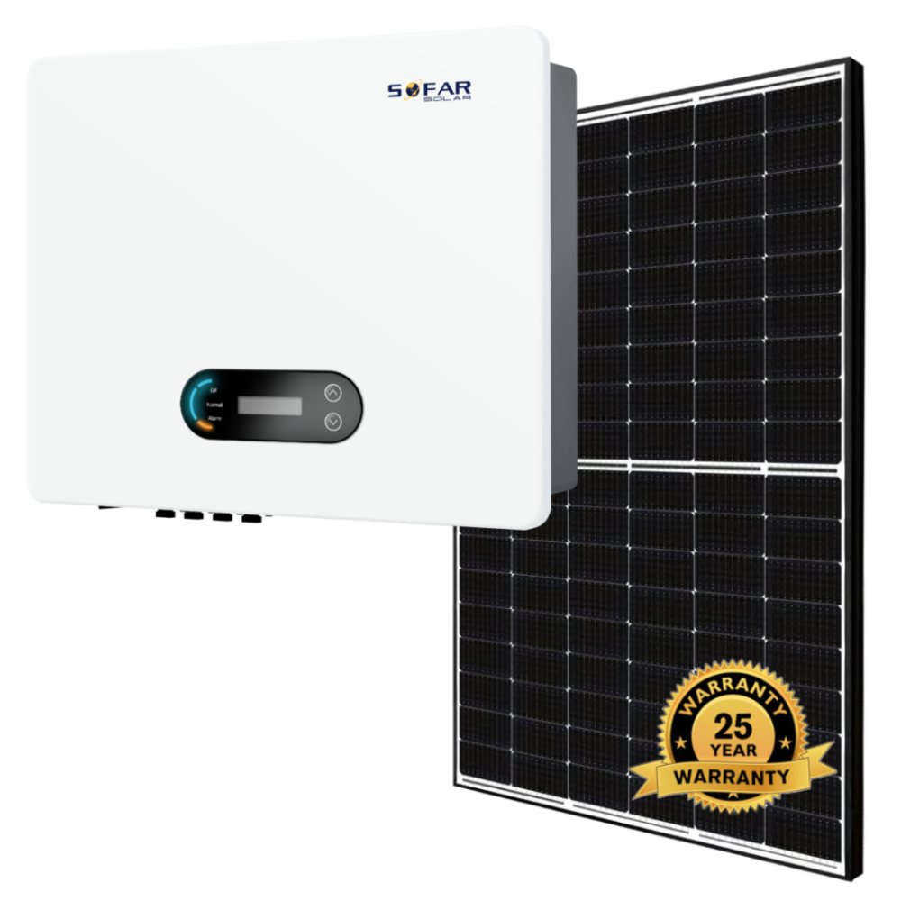 Saulės elektrinės įrangos komplektas 9 kW