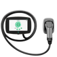 EV įkrovimo stotelė Wallbox Commander 2 22kW (5m cable, Black/White)