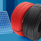 Kabelis PNTECH PV1-F (1x4 mm, black, 1 roll / 500 m)