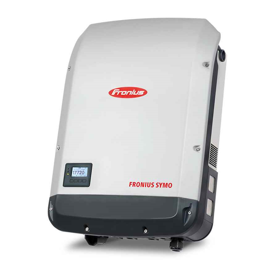 Inverteris Fronius Symo 10.0-3-M