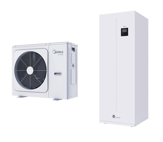 Šilumos siurblys oras-vanduo Midea M-Thermal Arctic 12.0/12.1 kW (boiler 240L)